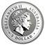 2004 Australia 1 oz Silver Year of the Monkey BU (Series I)