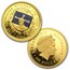 2004 Australia 4-Coin Gold Nugget Proof Set