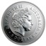 2004 Australia 5 oz Silver Year of the Monkey BU