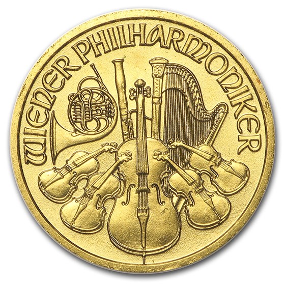 2004 Austria 1/10 oz Gold Philharmonic BU 2004 Austria 1/10 oz Gold Philharmonic BU