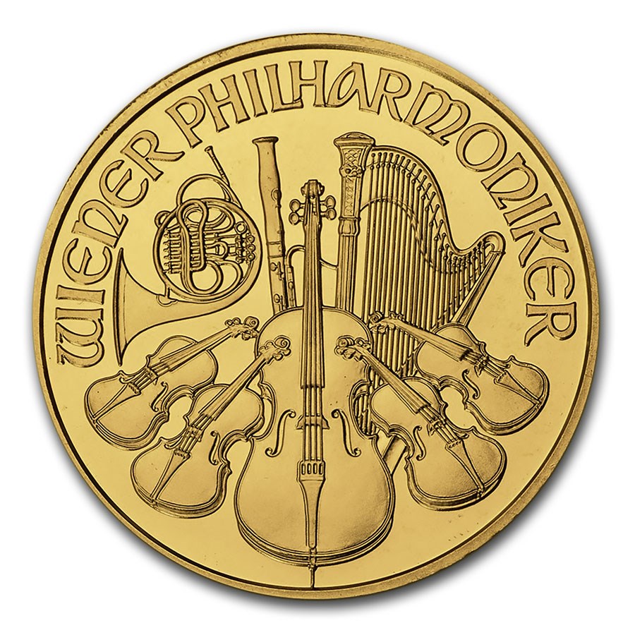 2004 Austria 1 oz Gold Philharmonic BU
