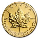 2004 Canada 1/10 oz Gold Maple Leaf BU