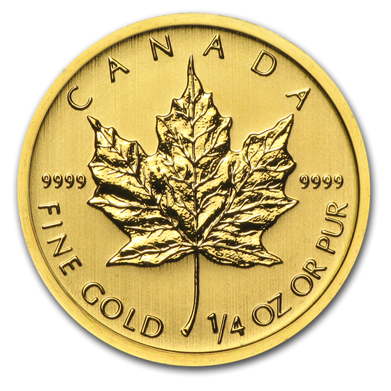 2004 Canada 1/4 oz Gold Maple Leaf BU 2004 Canada 1/4 oz Gold Maple Leaf BU