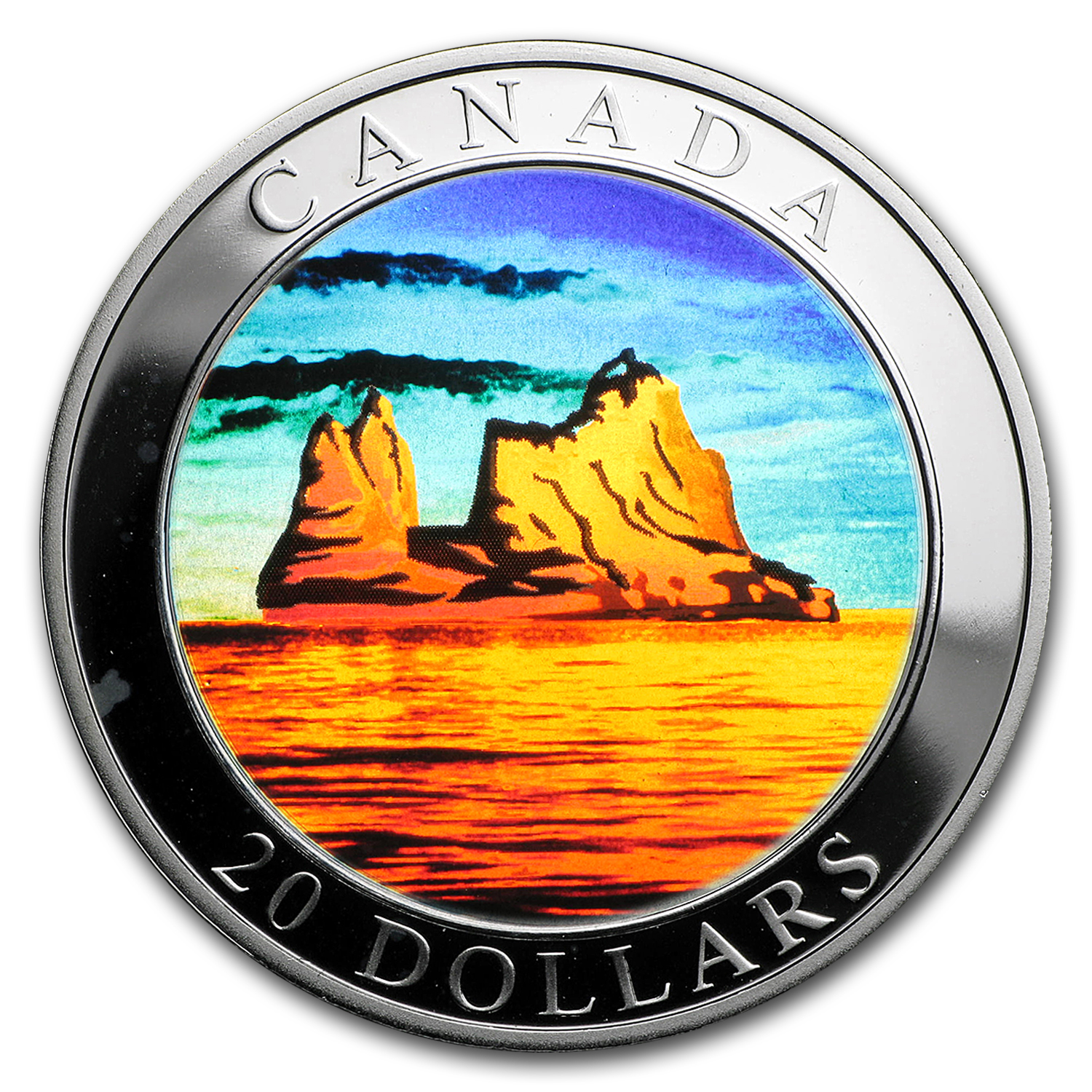 Buy 2004 Canada 1 oz Silver $20 Natural Wonders Iceberg (Hologram