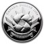 2004 Canada 3/4 oz Silver Proof $1 Poppy in Flanders Fields