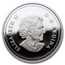 2004 Canada 3/4 oz Silver Proof $1 Poppy in Flanders Fields