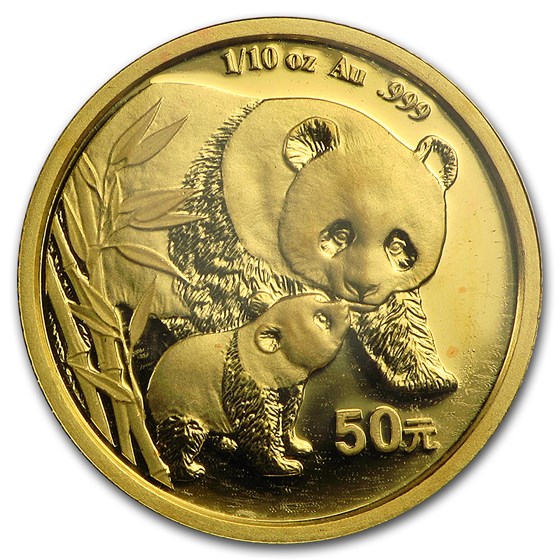 2004 China 1/10 oz Gold Panda BU (Sealed) 2004 China 1/10 oz Gold Panda BU (Sealed)