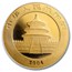 2004 China 1/2 oz Gold Panda BU (Sealed)