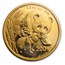 2004 China 1/2 oz Gold Panda BU (Sealed)