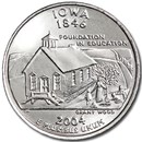 2004-D Iowa State Quarter BU