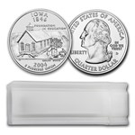 2004-D Iowa Statehood Quarter 40-Coin Roll BU