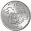 2004-D Michigan State Quarter BU