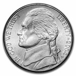 2004-D Peace Medal Nickel 40-coin Mint Wrapped Roll BU