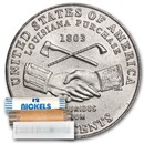 2004-D Peace Medal Nickel 40-coin Roll BU