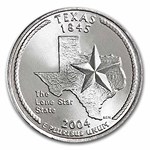 2004-D Texas Statehood Quarter 40-Coin Roll BU (Mint Wrapped)