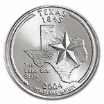 2004-D Texas Statehood Quarter 40-Coin Roll BU