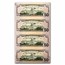2004* (G-Chicago) $50 FRN CU (Fr#2128-G*) 4 Note Sheet!