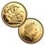 2004 Great Britain 5-Coin Gold Sovereign Proof Set