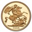 2004 Great Britain Gold £2 Double Sovereign Elizabeth II Proof