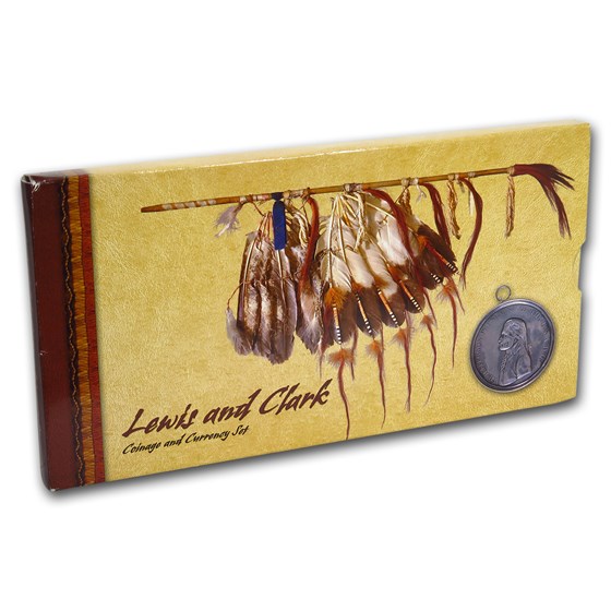 2004 Lewis & Clark Coin & Currency Set