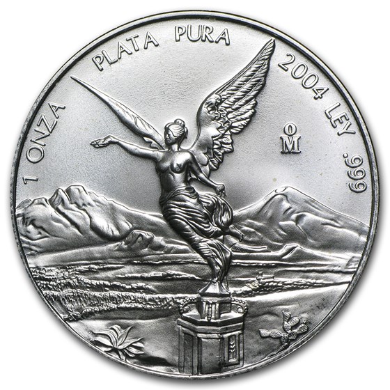 2004 Mexico 1 oz Silver Libertad BU
