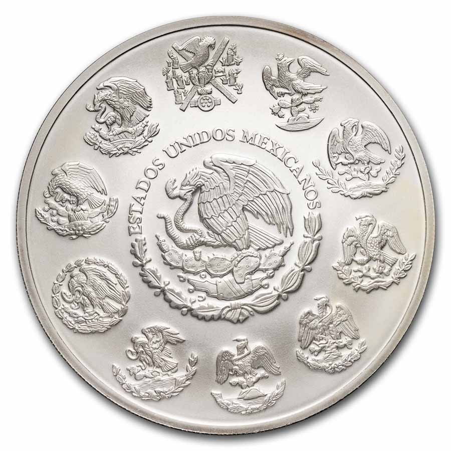 Buy 2004 Mexican 5 oz Silver Libertad BU | APMEX