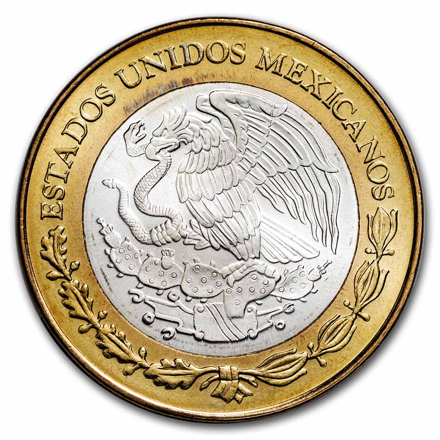 Buy 2004 Mexican Bimetallic 100 Pesos Sinaloa BU (1st Edition) | APMEX