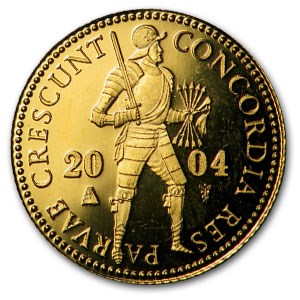 2004 Netherlands Proof Gold 1 Ducat 2004 Netherlands Proof Gold 1 Ducat