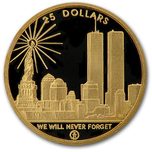 Buy 2004 Northern Mariana Islands 1/4 oz Gold $25 WTC Proof | APMEX