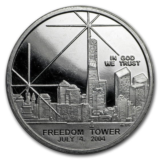 2004 Northern Mariana Islands Silver World Trade Center Proof 2004 Northern Mariana Islands Silver World Trade Center Proof