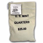 2004-P Florida State Quarter $25 Sealed Mint Bag BU