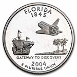 2004-P Florida Statehood Quarter 40-Coin Roll BU (Mint Wrapped)