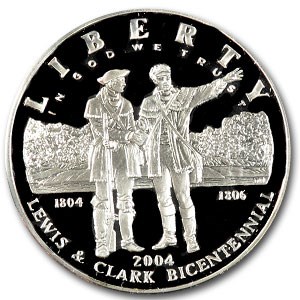 2004-P Lewis & Clark Bicent'l $1 Silver Commem Prf (Capsule Only) 2004-P Lewis & Clark Bicent'l $1 Silver Commem Prf (Capsule Only)