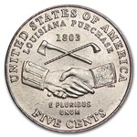 2004-P Peace Medal Nickel 40-coin Mint Wrapped Roll BU