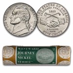 2004-P Peace Medal Nickel 40-coin Mint Wrapped Roll BU