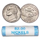 2004-P Peace Medal Nickel 40-coin Roll BU