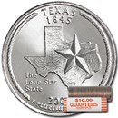 2004-P Texas Statehood Quarter 40-Coin Roll BU