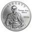 2004-P Thomas Edison $1 Silver Commem BU (w/Box & COA)