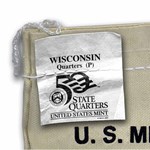 2004-P Wisconsin State Quarter $25 Sealed Mint Bag BU