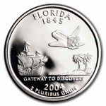 2004-S Florida Statehood Quarter 40-Coin Roll Proof (Silver)