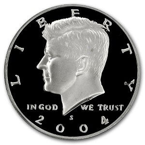 2004-S Kennedy Half Dollar Gem Proof 2004-S Kennedy Half Dollar Gem Proof