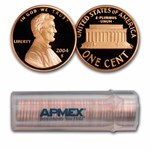 2004-S Lincoln Cent 50-Coin Roll Proof