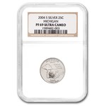 2004-S Michigan State Quarter PF-69 UCAM NGC (Silver)