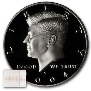 2004-S Silver Kennedy Half Dollar 20-Coin Roll Proof 2004-S Silver Kennedy Half Dollar 20-Coin Roll Proof