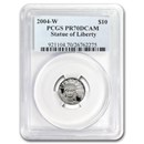 2004-W 1/10 oz Proof Platinum American Eagle PR-70 PCGS 2004-W 1/10 oz Proof Platinum American Eagle PR-70 PCGS