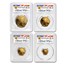2004-W 4-Coin Proof American Gold Eagle Set PR-70 PCGS
