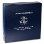 2004 Westward Journey Nickel Coin & Medal Set (w/Box & COA)