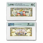 2005 $1.00 (A) Dumbo CU-63 EPQ PMG (DIS#92)