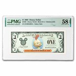 2005 $1.00 (DA) Chicken Little AU-58 EPQ PMG (DIS#90)