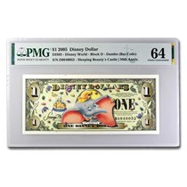 Buy 2005 $1.00 Disney Dollar 50th Anniversary Dumbo CH CU-64 EPQ